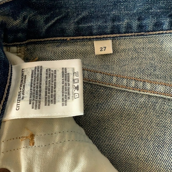 SOLD - Citizens of Humanity Liya High Rise Crop Jeans - Picture 6 of 8